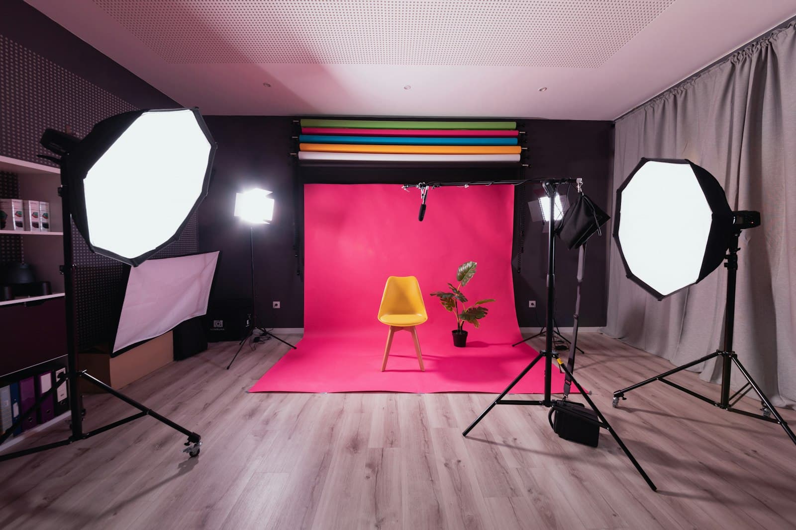 Kit softbox me 2 drita
